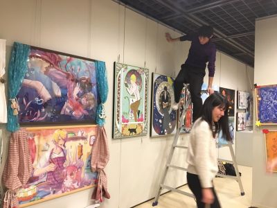 明日から卒展！