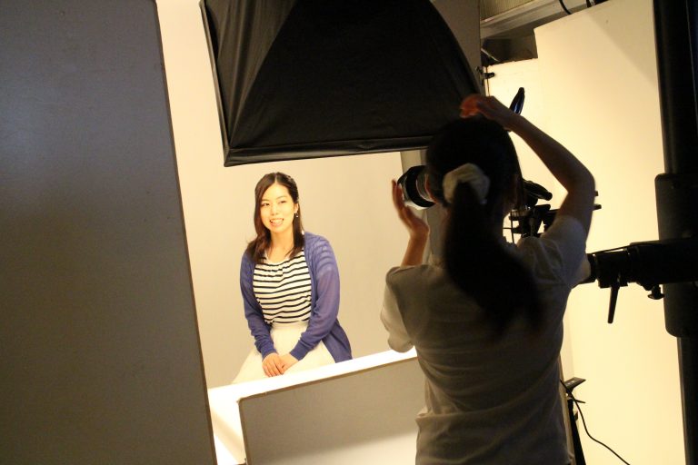 プロフィール写真撮影実習?