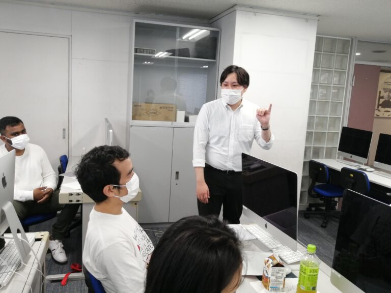 ?留学生クラス就職説明会?