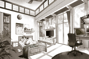 背景イラスト講座