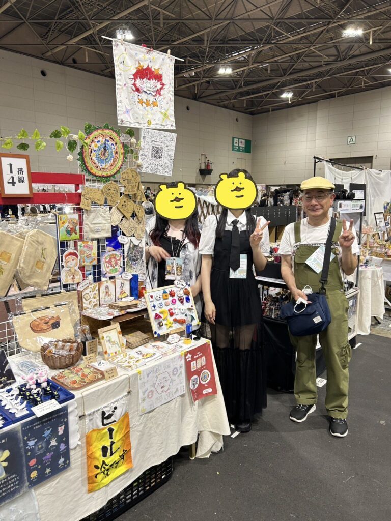 クリエイターズマーケットに出展しました！