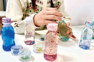 スノードーム作り