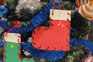 クリスマスブーツ作り