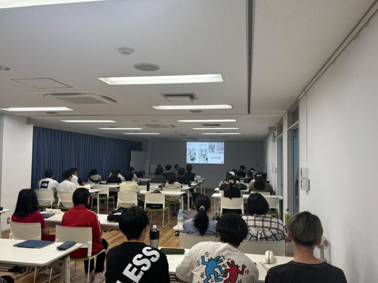 マンガコース特別授業、【マンガの仕事について】開催!